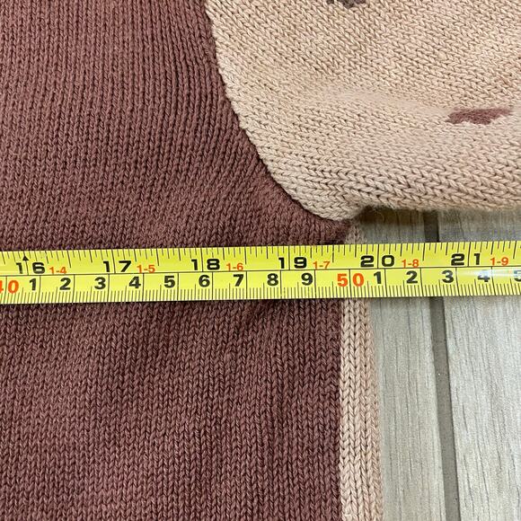 Storybook Knits Safari Animal Print Cardigan Zebra Giraffe Leopard M Button - Picture 3 of 12